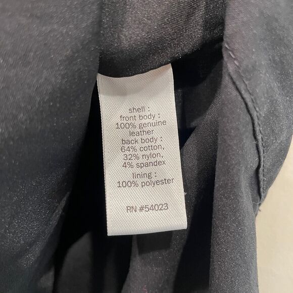 Athleta x Derek Lam IOC Black Leather Tank Top - Size: Small - Picture 10 of 10